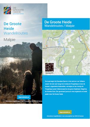 Brochure Wandelroutes De Groote Heide