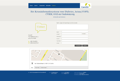 Care2U, herziening website