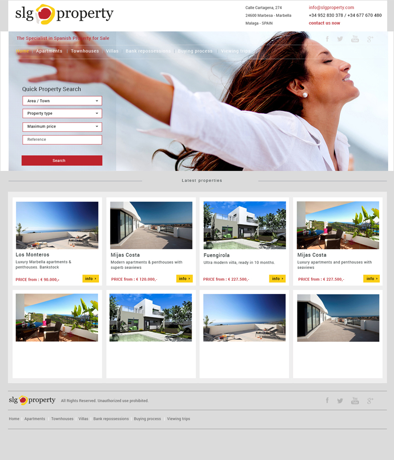 Website SLG Property